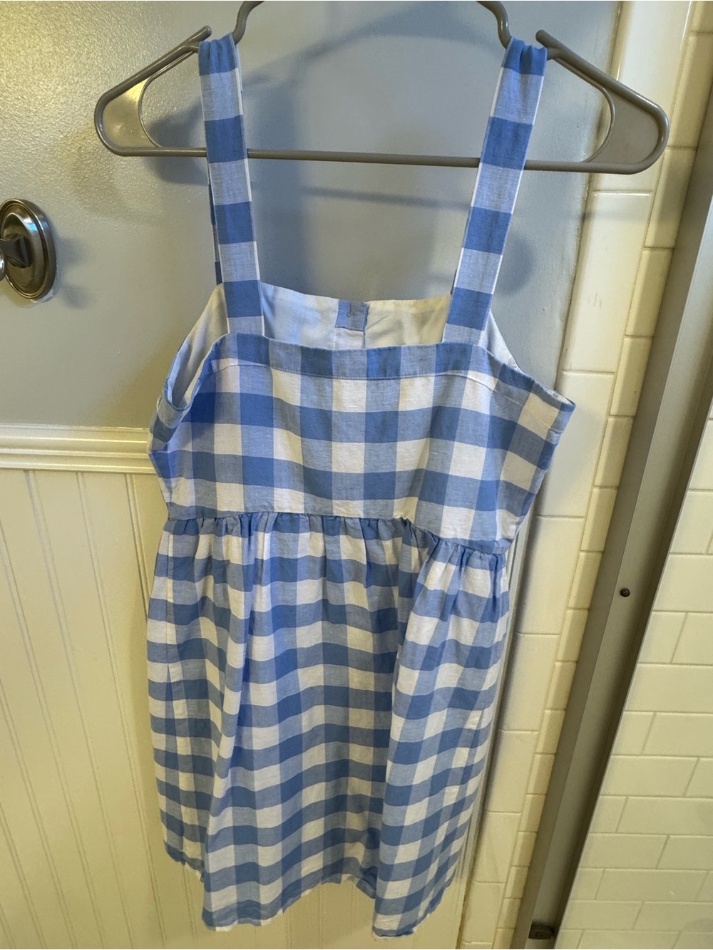 J. Crew Blue and White Gingham Sundress - Picture 8 of 8